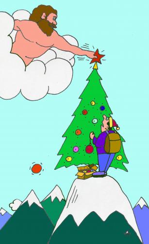 Cartoon: Xmas (medium) by Alexei Talimonov tagged xmas