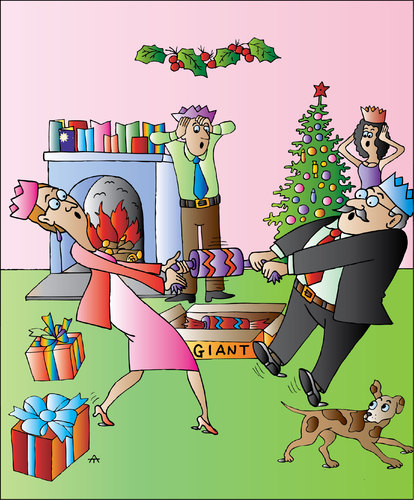 Cartoon: Xmas (medium) by Alexei Talimonov tagged xmas,christmas