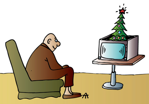 Cartoon: Xmas (medium) by Alexei Talimonov tagged xmas