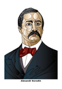 Cartoon: Alexandr Borodin (small) by Alexei Talimonov tagged borodin