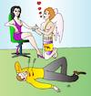 Cartoon: Angel (small) by Alexei Talimonov tagged angel