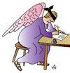 Cartoon: Angel (small) by Alexei Talimonov tagged angel