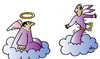 Cartoon: Angels (small) by Alexei Talimonov tagged angels