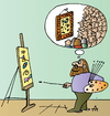 Cartoon: Artist (small) by Alexei Talimonov tagged artist