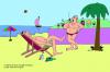 Cartoon: Beach (small) by Alexei Talimonov tagged beach,blame