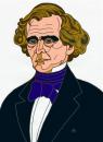 Cartoon: Berlioz (small) by Alexei Talimonov tagged composer musician music berlioz