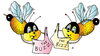 Cartoon: Bizz - Buzz (small) by Alexei Talimonov tagged bizz,buzz