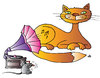 Cartoon: Cat and Mouse (small) by Alexei Talimonov tagged cat,mouse