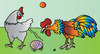 Cartoon: Chicken (small) by Alexei Talimonov tagged chicken