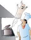 Cartoon: Cook (small) by Alexei Talimonov tagged cook