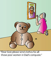 Cartoon: Dear God... (small) by Alexei Talimonov tagged computer