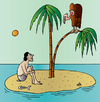 Cartoon: Desert Island (small) by Alexei Talimonov tagged desert,island