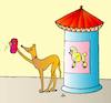 Cartoon: Dog selfie (small) by Alexei Talimonov tagged dog,selfie