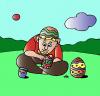 Cartoon: Easter Season (small) by Alexei Talimonov tagged easter,season