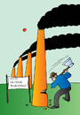 Cartoon: Ecology (small) by Alexei Talimonov tagged ecology,global,warming,climate,change