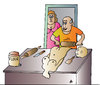 Cartoon: Flour and Man (small) by Alexei Talimonov tagged flour,man
