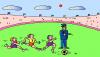 Cartoon: Football (small) by Alexei Talimonov tagged football,soccer,police