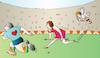 Cartoon: Football (small) by Alexei Talimonov tagged football,love