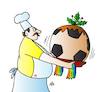 Cartoon: Football (small) by Alexei Talimonov tagged football