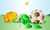 Cartoon: Football (small) by Alexei Talimonov tagged football