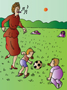 Cartoon: Football (small) by Alexei Talimonov tagged football