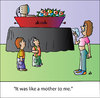 Cartoon: Funeral (small) by Alexei Talimonov tagged media,tv