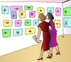 Cartoon: gallery3 (small) by Alexei Talimonov tagged gallery,art