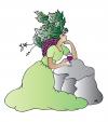 Cartoon: Goddess of Wine (small) by Alexei Talimonov tagged goddess,wine