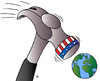 Cartoon: Hammer (small) by Alexei Talimonov tagged hammer