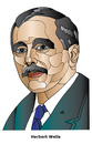 Cartoon: Herbert Wells (small) by Alexei Talimonov tagged herbert,wells