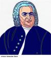 Cartoon: Johann Sebastian Bach (small) by Alexei Talimonov tagged composer,musician,music,johann,sebastian,bach