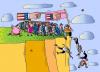 Cartoon: Lemmings (small) by Alexei Talimonov tagged usa