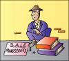 Cartoon: Manuscripts for sale (small) by Alexei Talimonov tagged manuscripts literature books writers