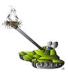 Cartoon: Military (small) by Alexei Talimonov tagged war