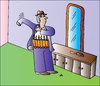 Cartoon: Mirror (small) by Alexei Talimonov tagged mirror