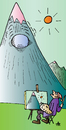 Cartoon: Mountain Artist (small) by Alexei Talimonov tagged mountain,artist