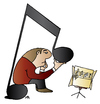 Cartoon: Music (small) by Alexei Talimonov tagged music