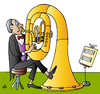 Cartoon: Music (small) by Alexei Talimonov tagged music