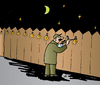 Cartoon: Night (small) by Alexei Talimonov tagged night