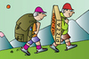 Cartoon: Pizza and tourist (small) by Alexei Talimonov tagged pizza,tourist