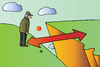 Cartoon: Precipice (small) by Alexei Talimonov tagged precipice,directions