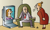 Cartoon: Quarrel (small) by Alexei Talimonov tagged quarrel