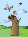 Cartoon: Religion (small) by Alexei Talimonov tagged religion,faith,monk