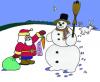 Cartoon: Santa (small) by Alexei Talimonov tagged santa,claus,xmas