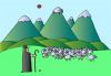 Cartoon: Sheeps (small) by Alexei Talimonov tagged sheeps