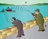 Cartoon: Ship and Mine (small) by Alexei Talimonov tagged ship mine