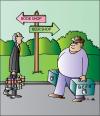 Cartoon: Shopping (small) by Alexei Talimonov tagged books literature