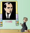 Cartoon: Stepan Bandera (small) by Alexei Talimonov tagged stepan,bandera