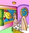 Cartoon: Submarine Summer (small) by Alexei Talimonov tagged summer,holidays