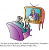 Cartoon: Think about... (small) by Alexei Talimonov tagged swine,flu,virus